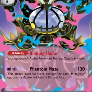 Mega Chandelure ex — ME05: Pitch Black 038/084 · Holofoil