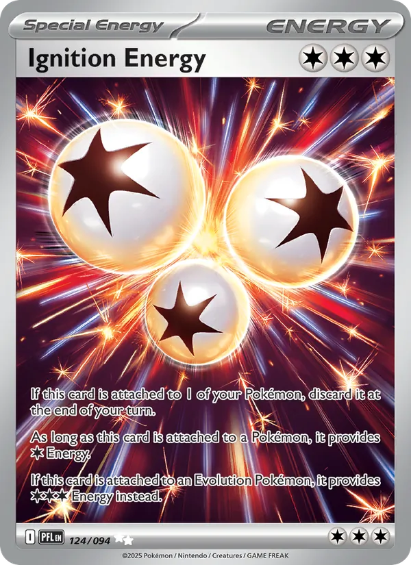 Ignition Energy — ME02: Phantasmal Flames 124/094 · Holofoil