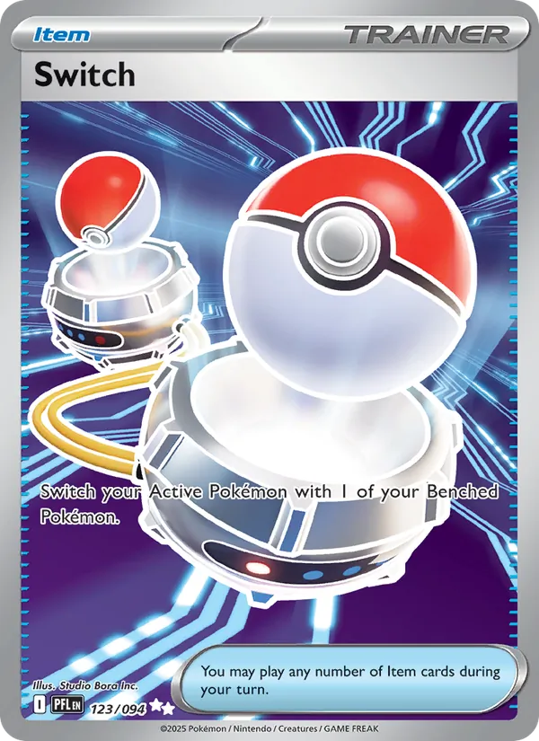 Switch — ME02: Phantasmal Flames 123/094 · Holofoil