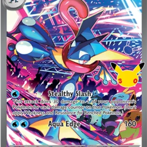 Greninja ex — ME: 30th Celebration 148/128 · Holofoil