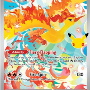 Moltres — ME: 30th Celebration 130/128 · Holofoil
