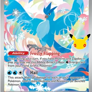 Articuno — ME: 30th Celebration 132/128 · Holofoil
