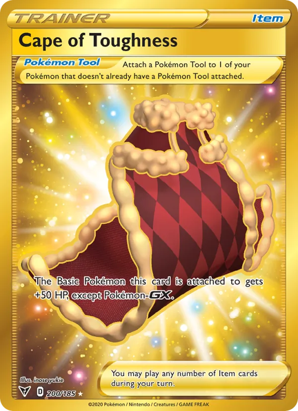 Cape of Toughness — SWSH04: Vivid Voltage 200/185 · Holofoil