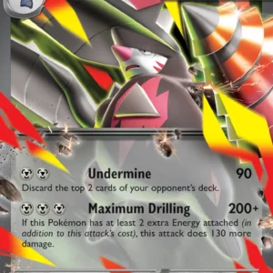 Mega Excadrill ex — ME05: Pitch Black 065/084 · Holofoil
