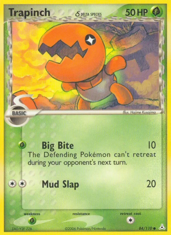 Trapinch δ — Holon Phantoms 84/110 · Regular / Non-Holo